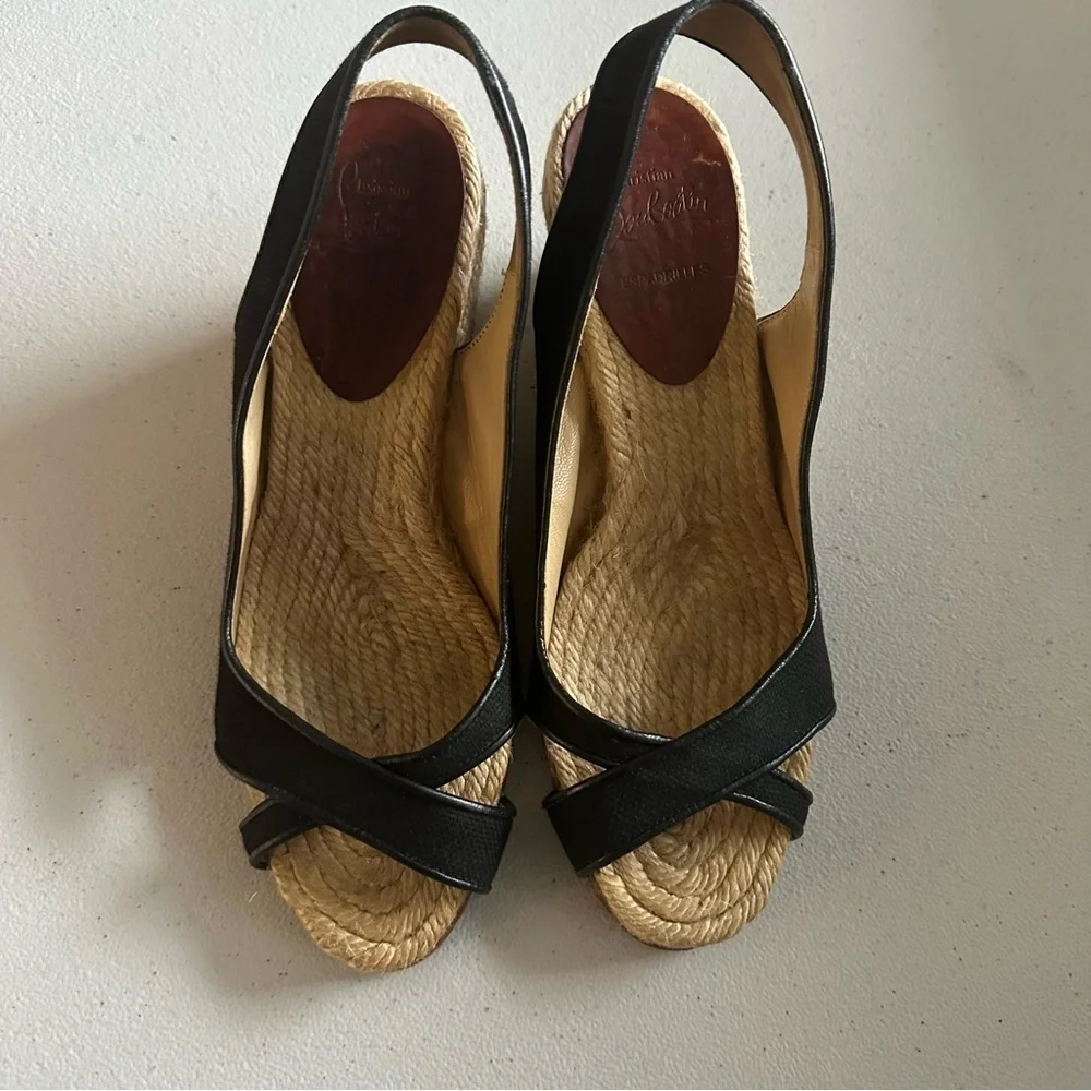 Christian Louboutin
Canvas Espadrilles wedge women’s - Picture 2 of 8